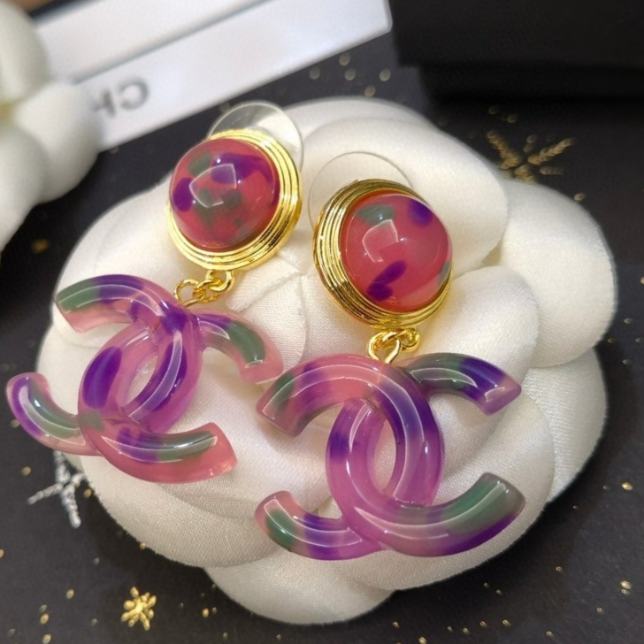Ch*el earrings